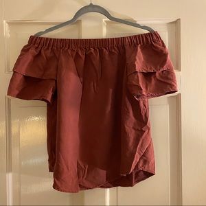 off the shoulder top